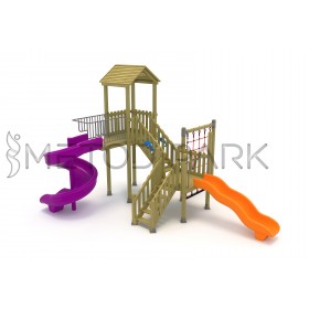 10 A Standard Wooden Playground